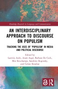 Cover-Bild zum Titel 'An Interdisciplinary Approach to Discourse on Populism' von ''