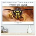 Faszination Makrofotografie: Wespen und Bienen (hochwertiger Premium Wandkalender 2025 DIN A2 quer), Kunstdruck in Hochglanz - Alexander Mett Photography