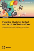Cover-Bild zum Titel 'Populäre Musik im Kontext von Social Media-Kurzvideos' von 'Carolin Geyer'