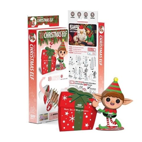 EUGY - 3D Bastelset Weihnachtself - 
