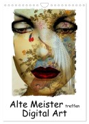 Alte Meister treffen Digital Art (Wandkalender 2026 DIN A4 hoch), CALVENDO Monatskalender - Gabi Hampe