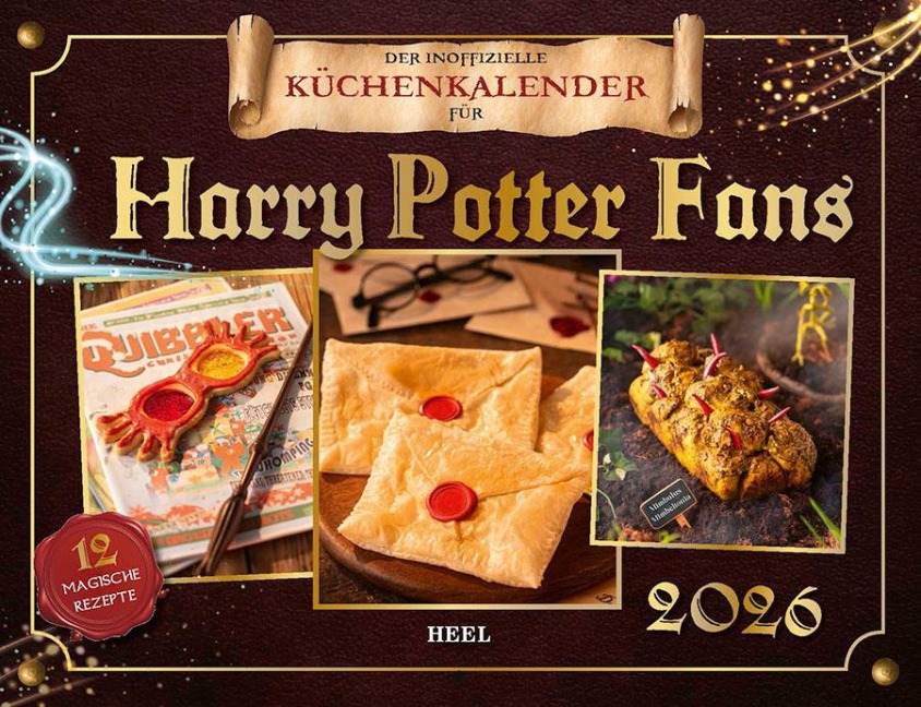 Der inoffizielle Küchenkalender für Harry Potter Fans 2026 - Tom Grimm