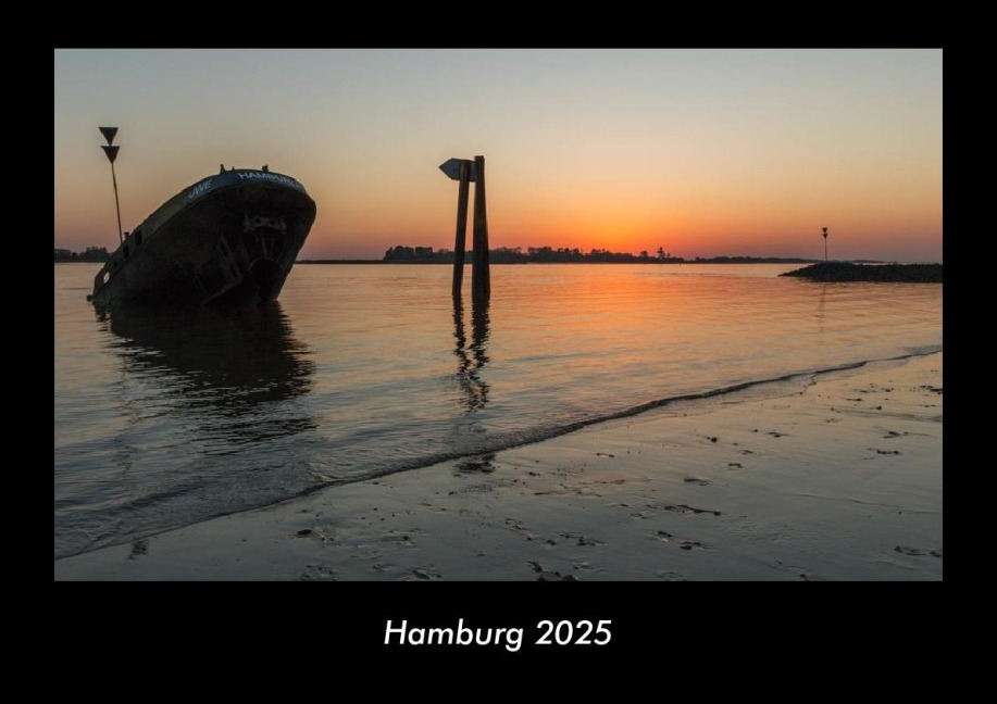 Hamburg 2025 Fotokalender DIN A3 - Tobias Becker
