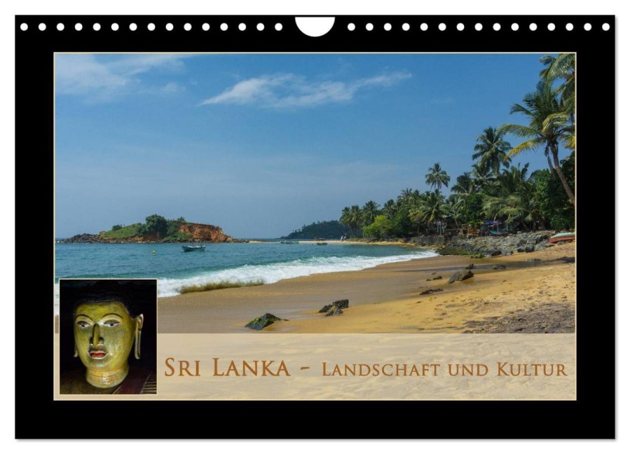 Sri Lanka - Landschaft und Kultur (Wandkalender 2026 DIN A4 quer), CALVENDO Monatskalender - Aj Beuck