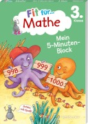 Cover-Bild zum Titel 'Fit für Mathe 3. Klasse. Mein 5-Minuten-Block' von 'Werner Zenker'