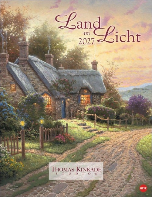 Thomas Kinkade: Land im Licht Kalender 2027 - Thomas Kinkade