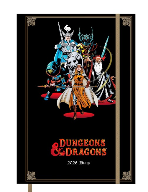 DUNGEONS & DRAGONS - Buchkalender im Format 14,8 x 21 - 