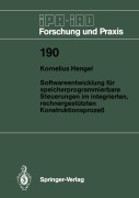 Cover-Bild zum Titel 'Softwareentwicklung für speicherprogrammierbare Steuerungen im integrierten, rechnergestützten Konstruktionsprozeß' von 'Kornelius Hengel'