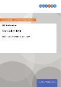 Cover-Bild zum Titel 'Das täglich Brot' von 'M. Hofstetter'