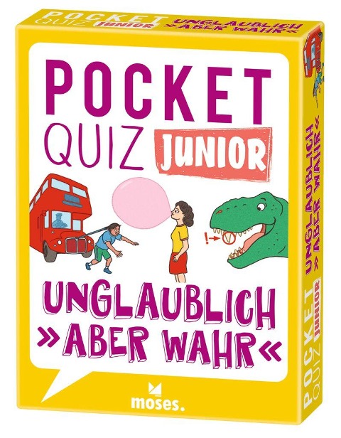 Pocket Quiz junior Unglaublich, aber wahr - Carola von Kessel