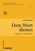 Cover-Bild zum Titel 'Dem Wort dienen' von 'Reinhardt Heinrich'