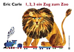 Cover-Bild zum Titel '1,2,3 ein Zug zum Zoo' von 'Eric Carle'