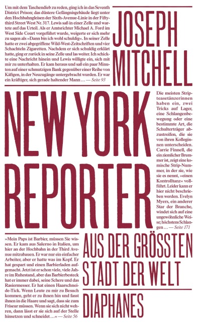 New York Reporter - Joseph Mitchell