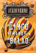 Cover-Bild zum Titel 'Cinco semanas em um balão' von 'Júlio Verne'