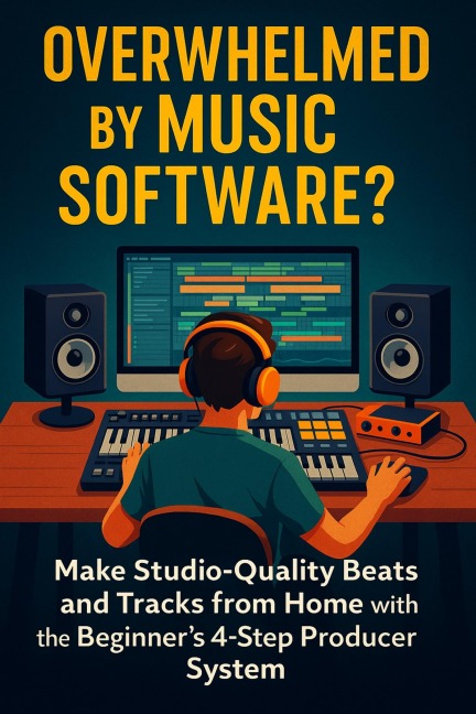 Overwhelmed by Music Software? Make Studio-Quality Beats and Tracks from Home with the Beginner's 4-Step Producer System - Desmond Lancaster