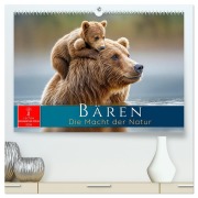 Cover-Bild zum Titel 'Bären - Die Macht der Natur (hochwertiger Premium Wandkalender 2026 DIN A2 quer), Kunstdruck in Hochglanz' von 'Roder Roder'
