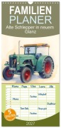 Cover-Bild zum Titel 'Familienplaner 2027 - Alte Schlepper in neuem Glanz mit 5 Spalten (Wandkalender, 21 x 45 cm) CALVENDO' von 'Claudia Kleemann'