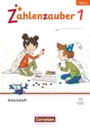Cover-Bild zum Titel 'Zahlenzauber 1. Jahrgangsstufe - Mathematik für Grundschulen - Ausgabe Bayern 2026 - Arbeitsheft - Mit Ziffernschreibkurs-Heft und digitalen Medien' von ''