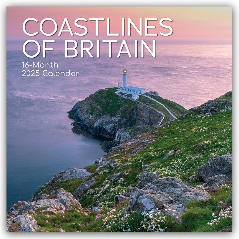 Coastline of Britain - Die Britische Küste 2025 - 16-Monatskalender - The Gifted