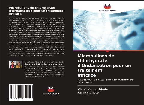 Microballons de chlorhydrate d'Ondansétron pour un traitement efficace - Vinod Kumar Dhote, Kanika Dhote