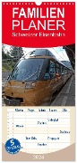 Familienplaner 2024 - Schweizer Eisenbahn mit 5 Spalten (Wandkalender, 21 x 45 cm) CALVENDO - Rudolf J. Strutz