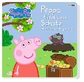 Cover-Bild zum Titel 'Peppa Pig: Peppa findet einen Schatz - Mein Abenteuer-Klappenbuch' von ''
