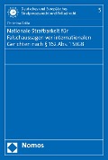 Cover-Bild zum Titel 'Nationale Strafbarkeit für Falschaussagen vor internationalen Gerichten nach § 162 Abs. 1 StGB' von 'Christina Grillo'