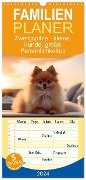 Familienplaner 2024 - Zwergspitze - kleine Hunde, große Persönlichkeiten mit 5 Spalten (Wandkalender, 21 x 45 cm) CALVENDO - Gisela Walther