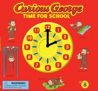 Cover-Bild zum Titel 'Curious George: Time for School Lift-The-Flaps (Cgtv)' von 'H A Rey'