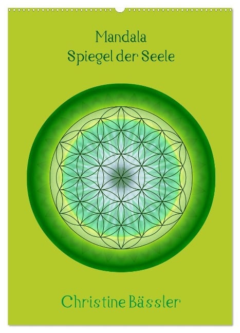 Mandala - Spiegel der Seele/CH-Version (Wandkalender 2025 DIN A2 hoch), CALVENDO Monatskalender - Christine Bässler