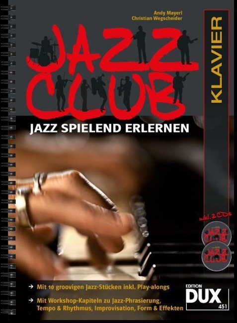 Jazz Club, Klavier (mit 2 CDs) - Andy Mayerl, Christian Wegscheider