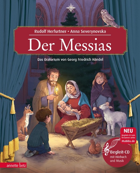 Der Messias (Das musikalische Bilderbuch mit CD und zum Streamen) - Rudolf Herfurtner