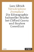 Cover-Bild zum Titel 'Verschriebene Fremdheit' von 'Lutz Ellrich'