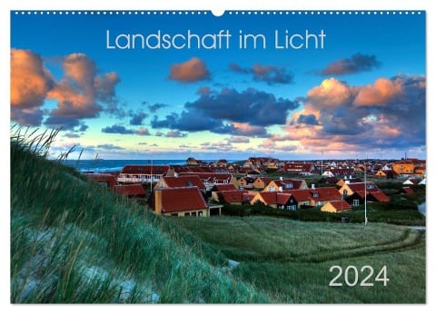 Landschaft im Licht (Wandkalender 2024 DIN A2 quer), CALVENDO Monatskalender - Oliver Schwenn