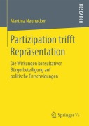 Cover-Bild zum Titel 'Partizipation trifft Repräsentation' von 'Martina Neunecker'