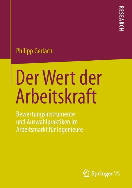Der Wert der Arbeitskraft - Philipp Gerlach