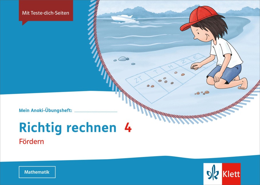 Mein Anoki-Übungsheft. Richtig Rechnen 4. Fördern. Übungsheft Klasse 4 - 