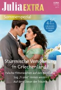 Cover-Bild zum Titel 'Julia Extra Band 555' von 'Julia James, Andrea Bolter, Lynne Graham, Ruby Basu'