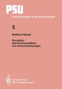 Cover-Bild zum Titel 'Simulation des Bruchverhaltens von Umformwerkzeugen' von 'Matthias Hänsel'