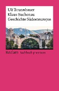 Cover-Bild zum Titel 'Geschichte Südosteuropas' von 'Ulf Brunnbauer, Klaus Buchenau'