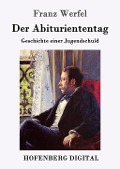 Cover-Bild zum Titel 'Der Abituriententag' von 'Franz Werfel'