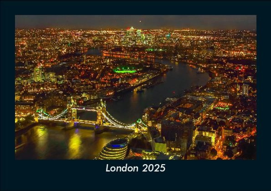 London 2025 Fotokalender DIN A5 - Tobias Becker