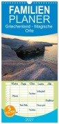 Cover-Bild zum Titel 'Familienplaner 2027 - Griechenland - Magische Orte mit 5 Spalten (Wandkalender, 21 x 45 cm) CALVENDO' von 'Michael Breitung'