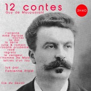 Cover-Bild zum Titel '12 contes de Maupassant' von 'Guy de Maupassant'