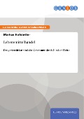 Cover-Bild zum Titel 'Lebensmittelhandel' von 'Markus Hofstetter'