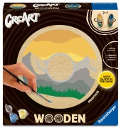 Cover-Bild zum Titel 'CreArt, Malen nach Zahlen Wooden - Mountains' von ''