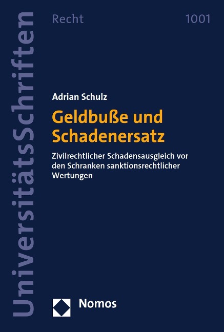 Geldbuße und Schadenersatz - Adrian Schulz
