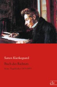 Cover-Bild zum Titel 'Buch des Richters' von 'Søren Kierkegaard'