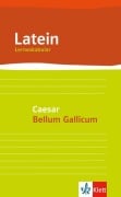 Cover-Bild zum Titel 'Lernvokabular zu Caesar "Bellum Gallicum"' von 'Gottfried Bloch'