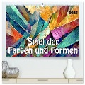 Spiel der Farben und Formen (hochwertiger Premium Wandkalender 2025 DIN A2 quer), Kunstdruck in Hochglanz - Werner Braun